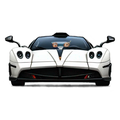Pagani hyra sticker