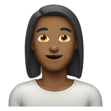 minimal basic non-3d emoji generic avatar sticker