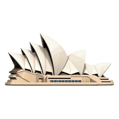 sidney opera building sticker