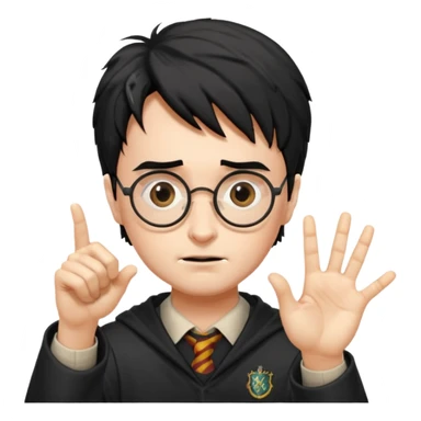 Harry potter eliyle nah çeksin sticker