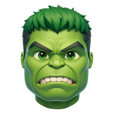 Hulk in love Hulk sticker