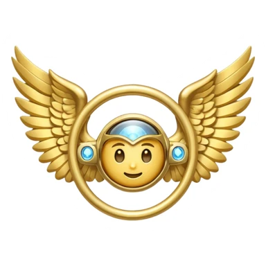 geekbar with wings and halo sticker