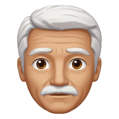 Male santoriny head sticker