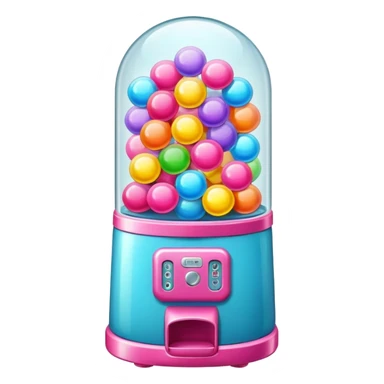 Bubblegum machine sticker