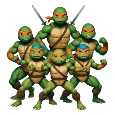 Ninja turtles sticker