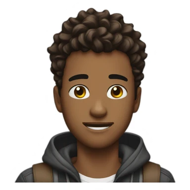 Aesthetic boys with phone sticker