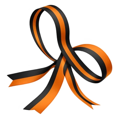 St. George's ribbon sticker