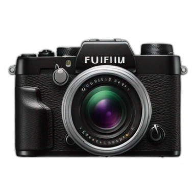 Fujifilm x100vi black camera sticker