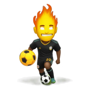Soccer ultra with pyro sticker