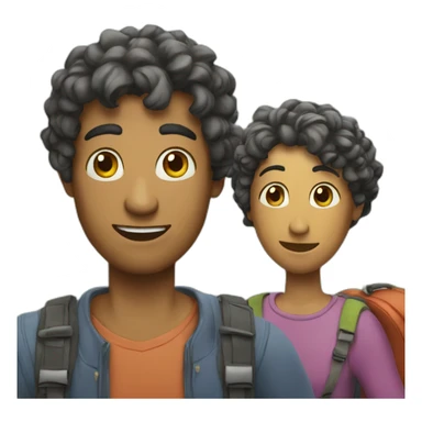 Tours jumelles sticker