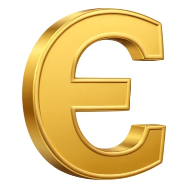 Symbole de currency en or en forme de lettre F précise, seul, 3D, brillant, style emoji simple et lisible sur fond uni. pas une autre lettre

Fcoins sticker