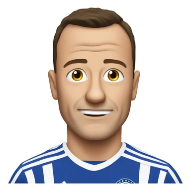 john terry rennt sticker