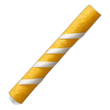 paper straw sticker