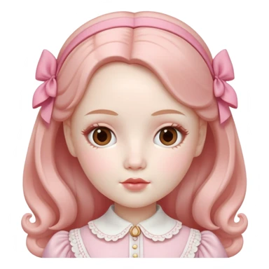 Me as a doll sticker