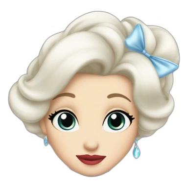 Snowhite kissed cindarella sticker