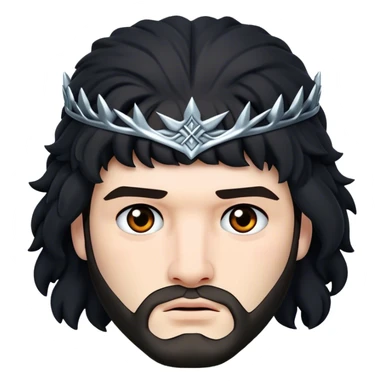 John snow king in the north sticker