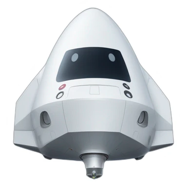 the starship of spacex sticker