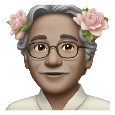 Bunga matahari yang terbuat dari api sticker