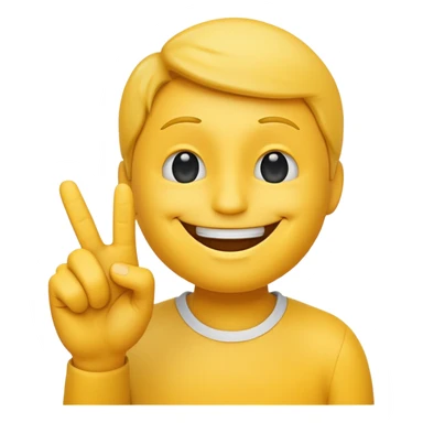 Shy and flirty male smiley emoji with two index fingers pointing towards eachother  sticker