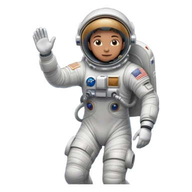 Cinematic Realistic mystery Astronaut visor down – A highly detailed depiction of an astronaut in a state-of-the-art space suit, floating weightlessly in the vast expanse of space. The reflective visor hides the face so we only see the reflection, while intricate suit details and soft lighting create an immersive sense of realism. sticker