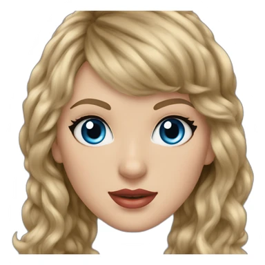 taylor swift had blue eyes sticker