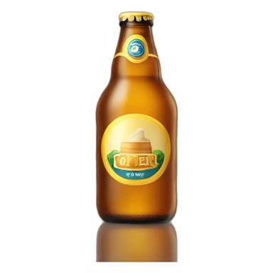 Chômer beer sticker