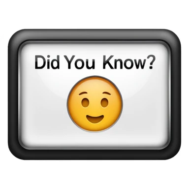  Did You Know?  sticker