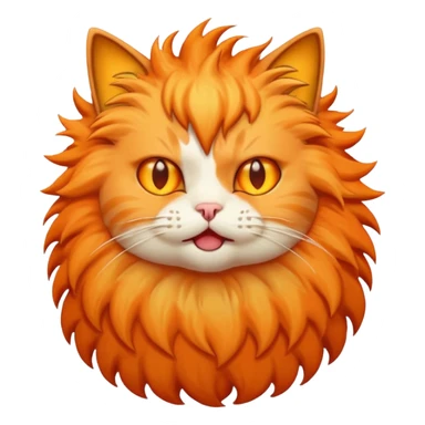 گربه ای که داره سرش می ترکه sticker