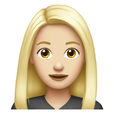 Blonde chic Alabama fan sticker