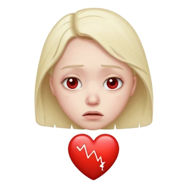 heart broken sticker