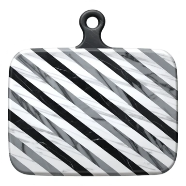 cutting board striped marble   sticker