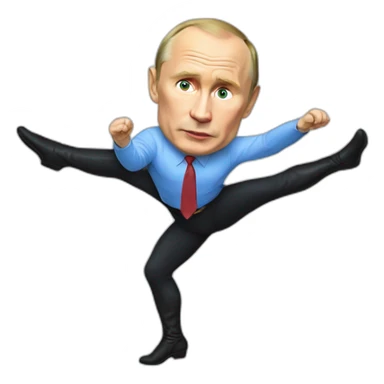 Putin-poledance sticker