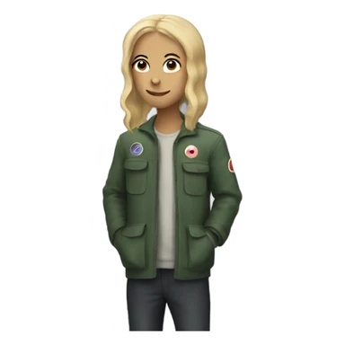 Based off squid games Netflix show sticker