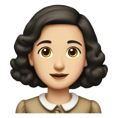 Anne frank sticker