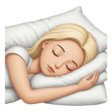 sleeping sticker