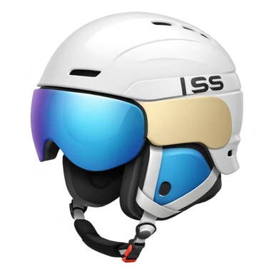 ski helmet without goggles sticker