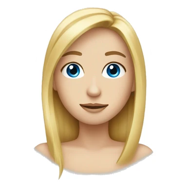 be a blonde, brown-haired, blue-eyed cigarette emoji sticker
