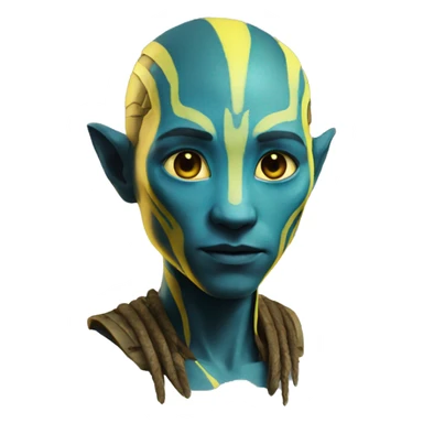 An Avatar Na'vi sticker