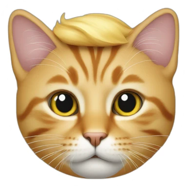 Cat-trump sticker