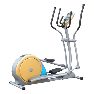 Cute Elliptical machiem sticker
