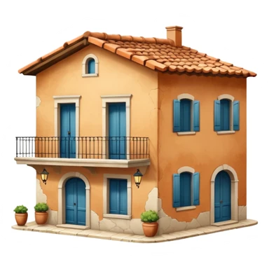 Typical Italy House sticker