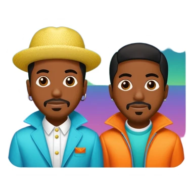 the OutKast album stankonia in emoji from sticker