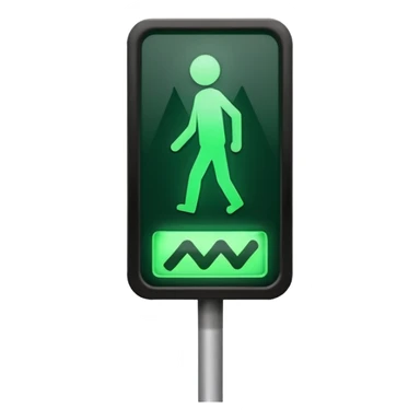 Crosswalk Light signal icon Lights , Kidsn. sticker
