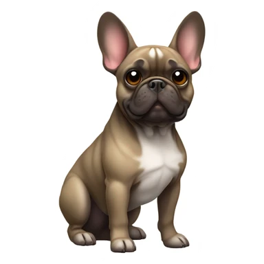 French bulldog sticker