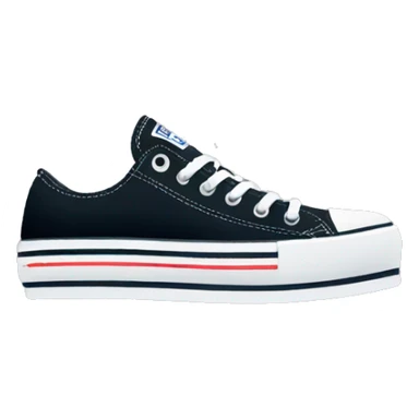 low top platform converse sticker