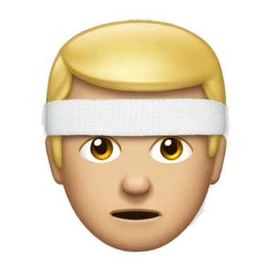 Trump ear + bandage sticker