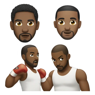 kendrick lamar boxing drake sticker