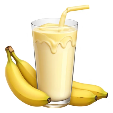 yellow banana milk sticker
