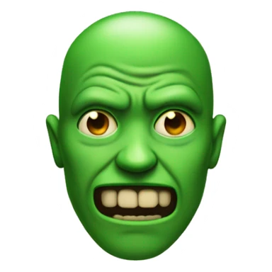 Boogeyman green sticker