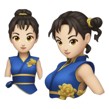 chun li sticker